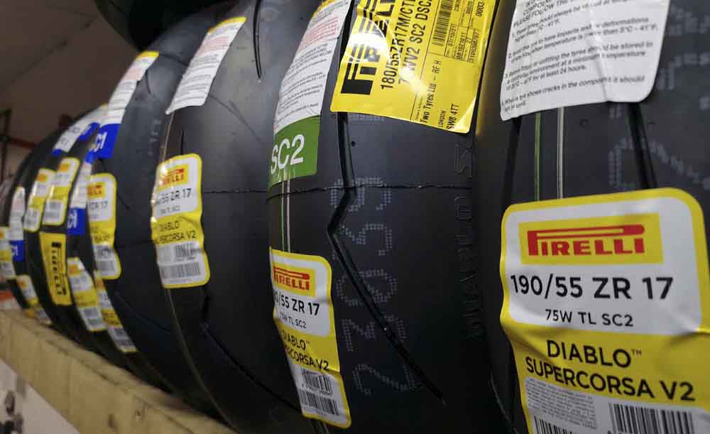 Super Corsa SP V3 Rear Tire - 200/55ZR17 (78W) Radial 3310700